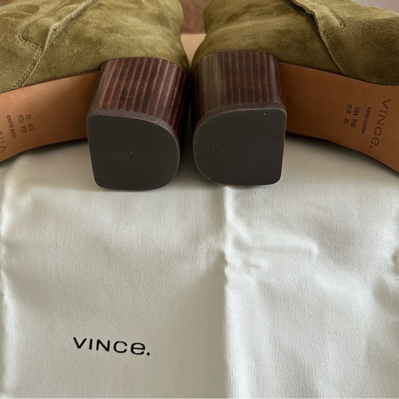 VINCE suede ankle Boots - NWT - Size 10 - Picture 7 of 14